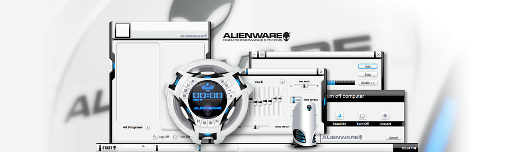 Alienware Alienmorph Theme